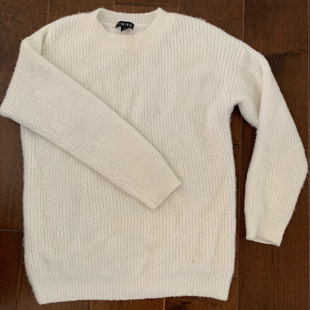 White sweater